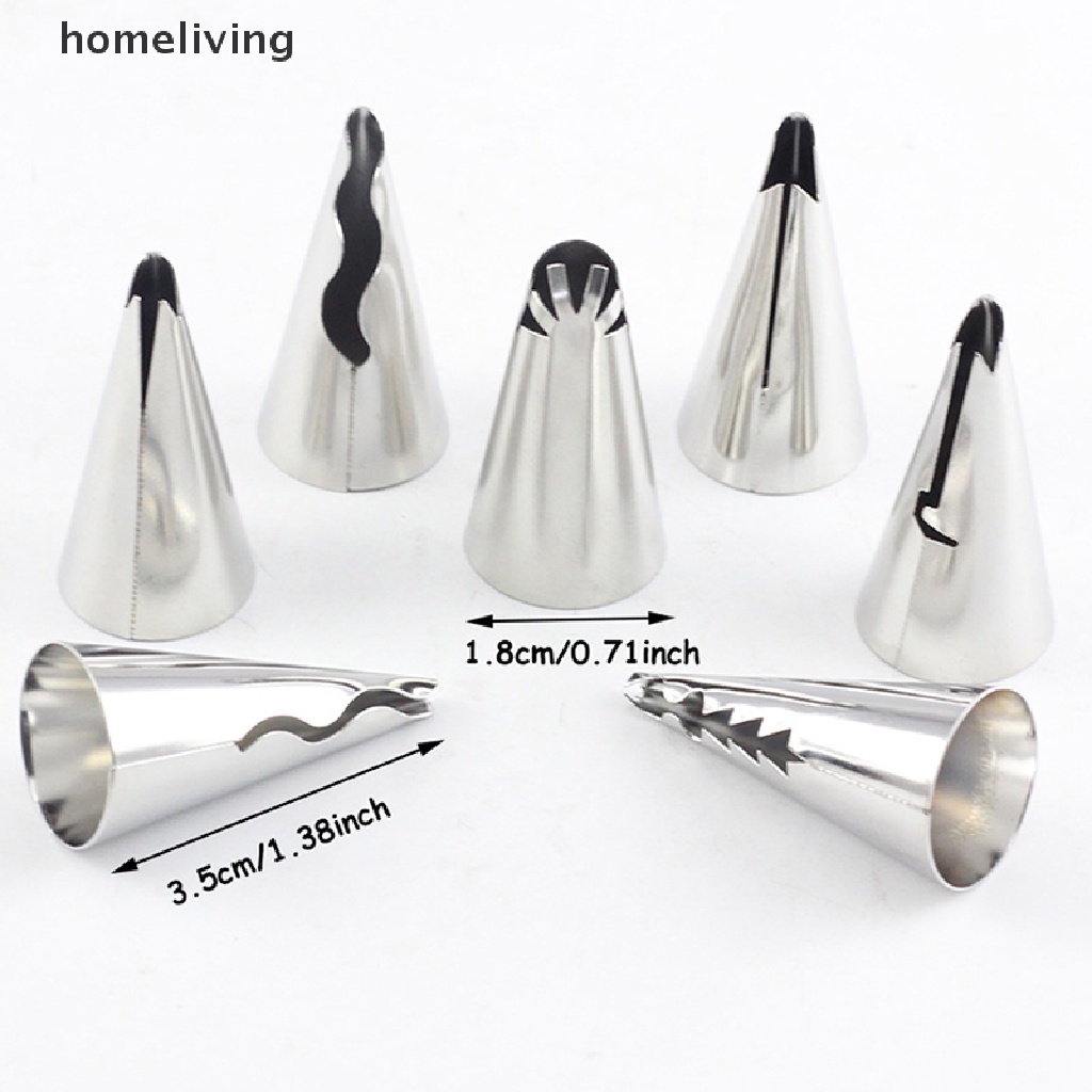 Bộ 7 Đuôi Bắt Bông Kem Trang Trí Bánh