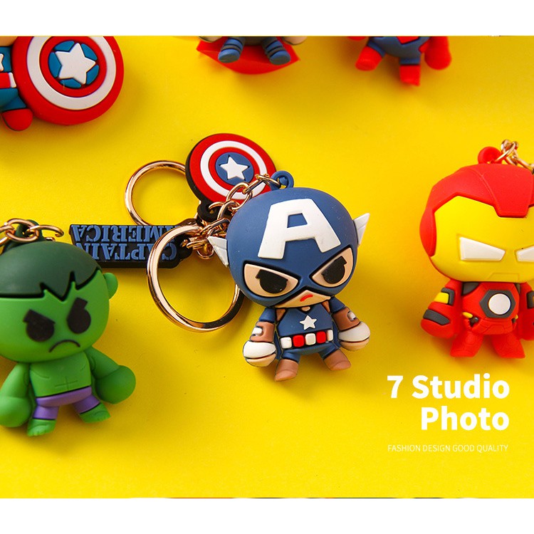 Móc Khóa Maverl Spider Hulk Captian