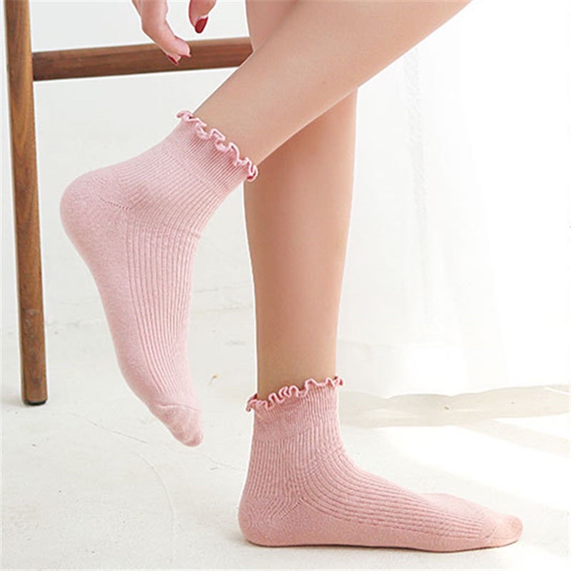 Vớ Tất Trơn Cao Bèo Xoăn chất cotton kháng khuẩn, hàng loại 1 bao đổi trả dành cho cả nam và nữ MRSOCKS - VC057