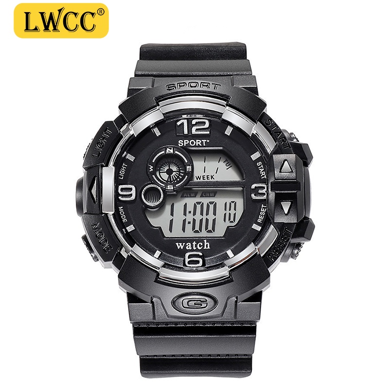 Đồng hồ điện tử LWCC W501 Phát Sáng Đa Năng Đẹp Mắt Cho Nam Và Nữ