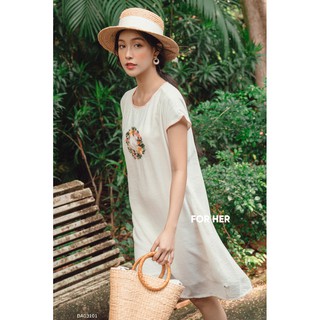 Đầm thêu suông DA0310