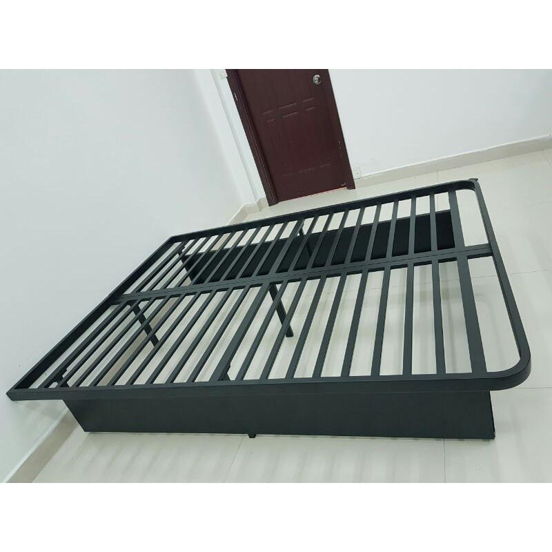 Giường sắt lắp ráp QUEEN size 1.6*2m | BigBuy360 - bigbuy360.vn