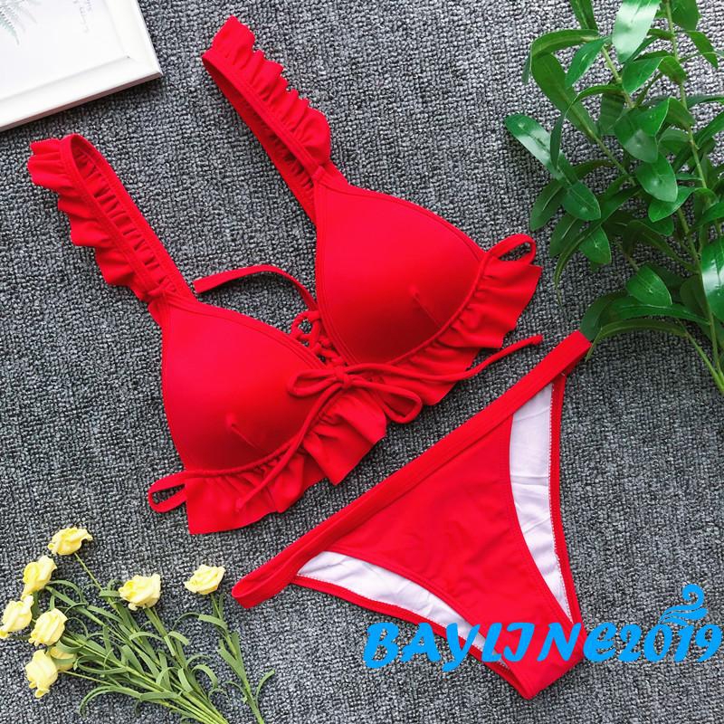 Bộ đồ bơi bikini hai mảnh kèm mút nâng ngực quyến rũ | BigBuy360 - bigbuy360.vn