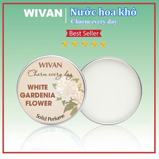 Nước Hoa Khô Dạng Sáp Hộp Bỏ Túi Mini  Nhiều Mùi Hương Gardenia