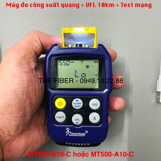 Máy đo công suất quang + vfl 10km + test mạng mt500-a10-c mt500-b10-c grandway