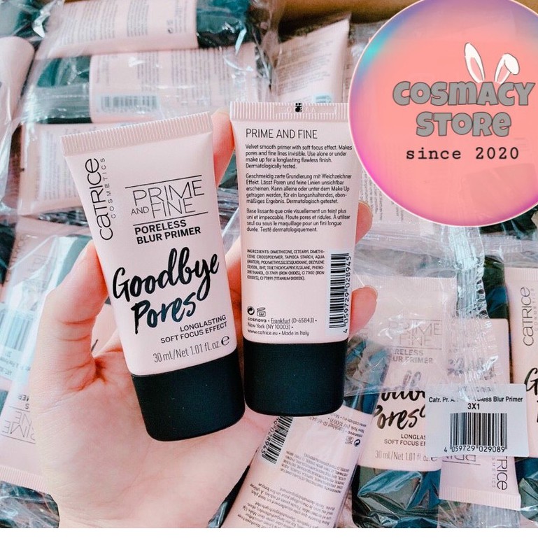 Kem lót Catrice Goodbye Pores Prime and Fine (hồng) 30ml | BigBuy360 - bigbuy360.vn