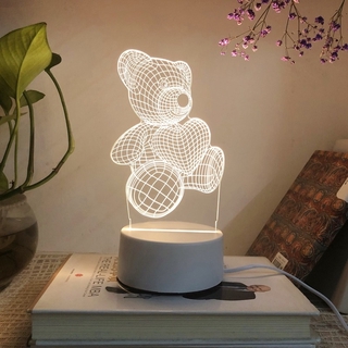 Đèn Led Hình Trái Tim 3d Trang Trí