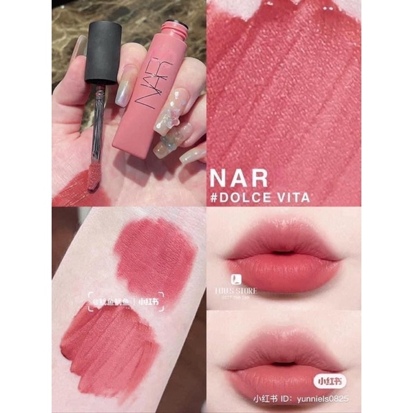 Son kem Nars Air Matte Lip Color các màu