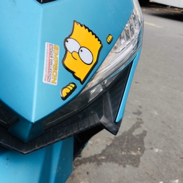 Tem nổi simpson CẬU BÉ VÀNG NÚP LÙM SIÊU LẦY DÁN ĐỦ THỨ  ĐỔ KEO NỔI DÀY DẶN CHẮC CHẮN ĐI MƯA RỬA XE THOẢI MÁI | BigBuy360 - bigbuy360.vn