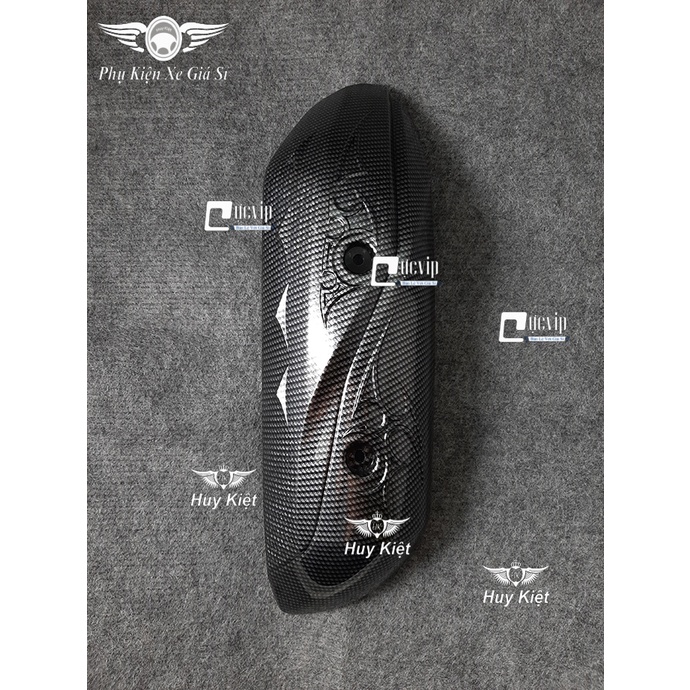 Ốp Che Pô Xe Lead 2022 ( 2017 - 2022 ) Sơn Carbon SMS1833