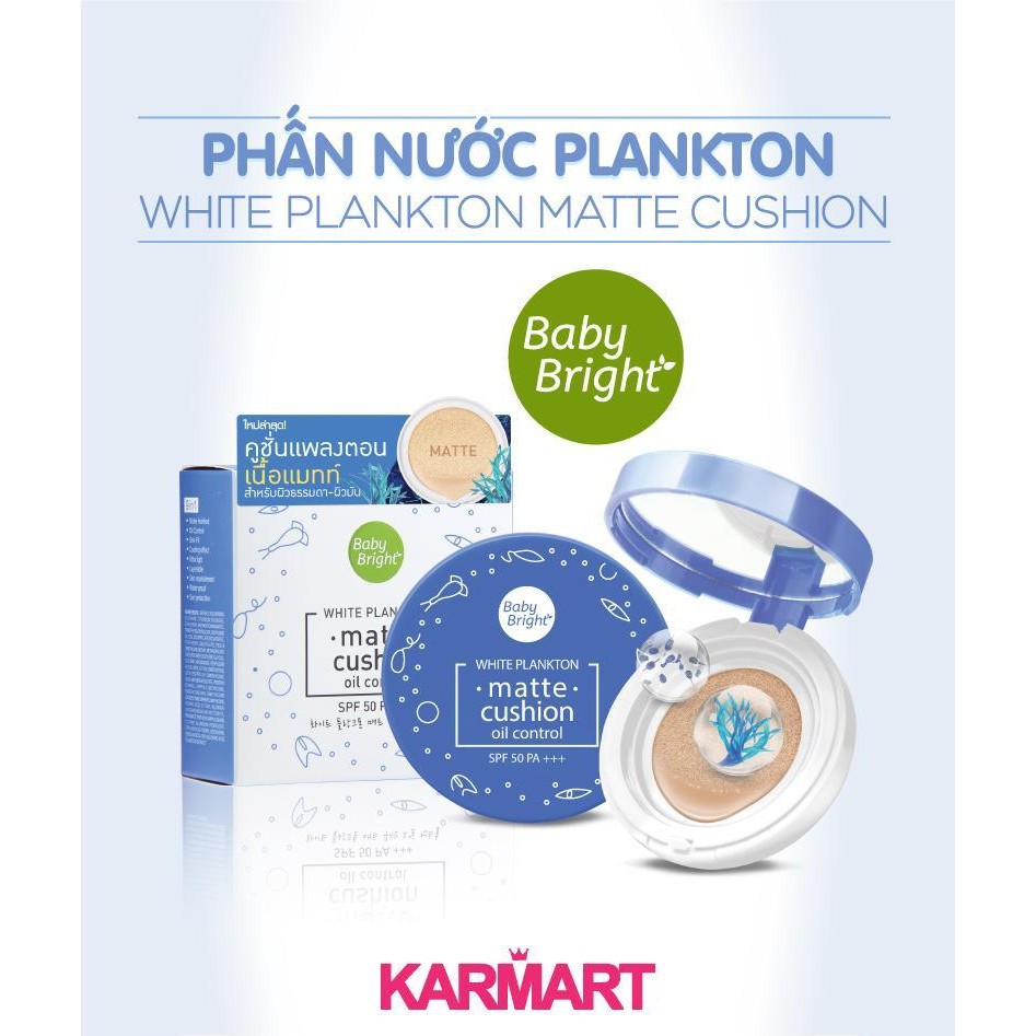 PHẤN NƯỚC KIỀM DẦU WHITE PLANkTON MATTE CUSHION | BigBuy360 - bigbuy360.vn