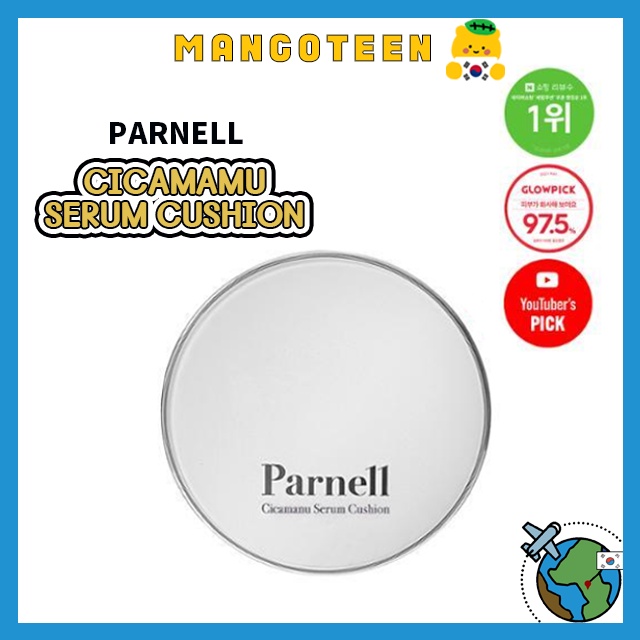 Parnell Cicamanu Serum Cushion / Cushion Dưỡng Da Thương Hiệu Parnell Cicamanu Serum (Màu Hồng Chính