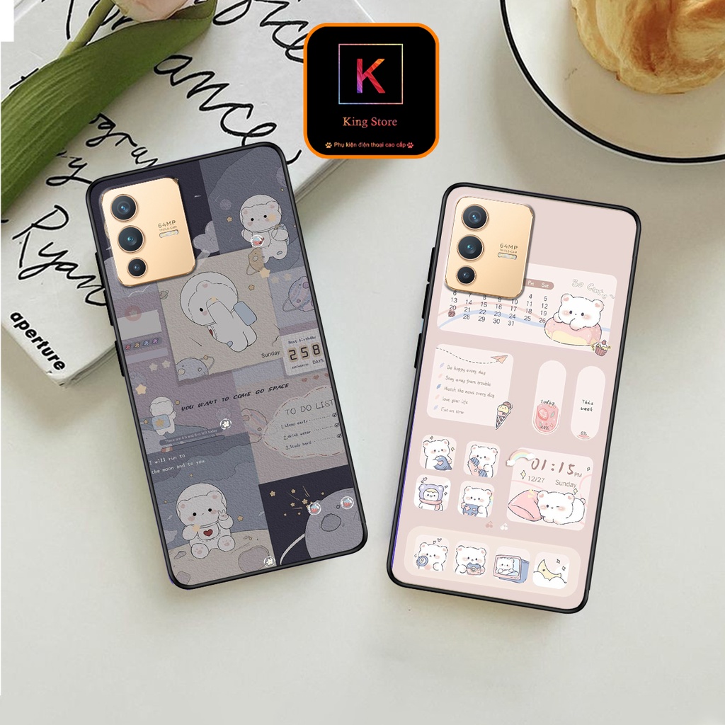 Ốp lưng Vivo V23 5G - Vivo V23e - Ốp in hình thỏ con dễ thương