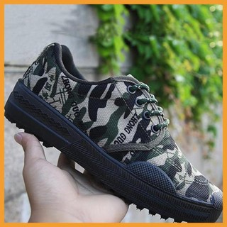 Giày leo núi đi rừng đế cao su chống trượt đi phượt chiến thuật dã ngoại