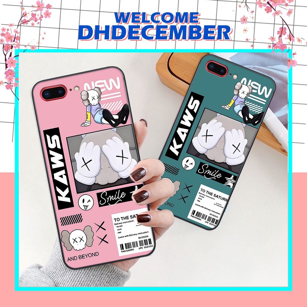 Ốp lưng iphone 7 PLUS / 8 PLUS in hình gấu K@ws, gấu nâu, dor@emon RẺ- ĐẸP- BỀN