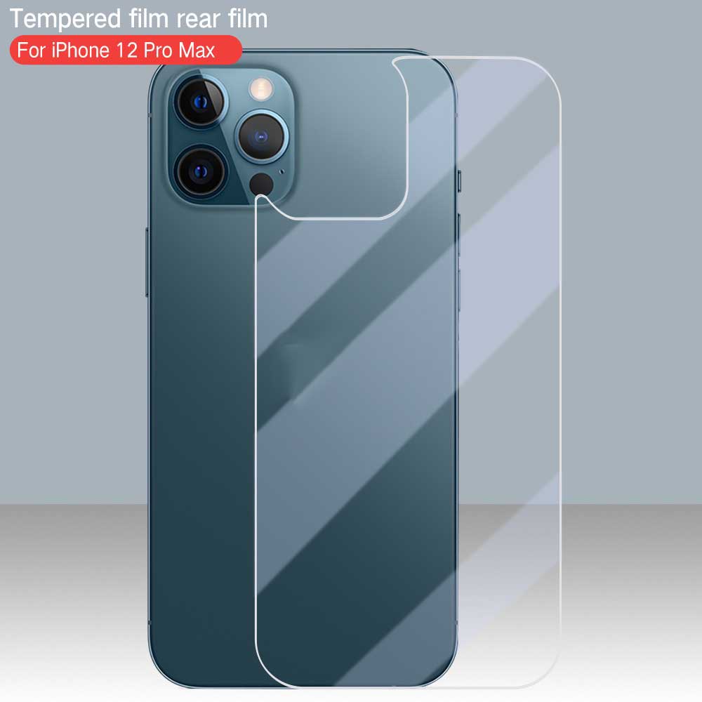 Kính cường lực mặt sau lưng Cho Iphone 14 12 12 Pro 13 Pro Max 12 Mini X XR XS Max 6 6S 7 8 Plus