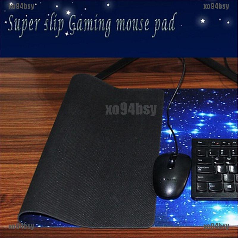 [xo94bsy]Economic Galaxy Anti-Slip Laptop Computer Gaming Large Mouse Pad Keyboa