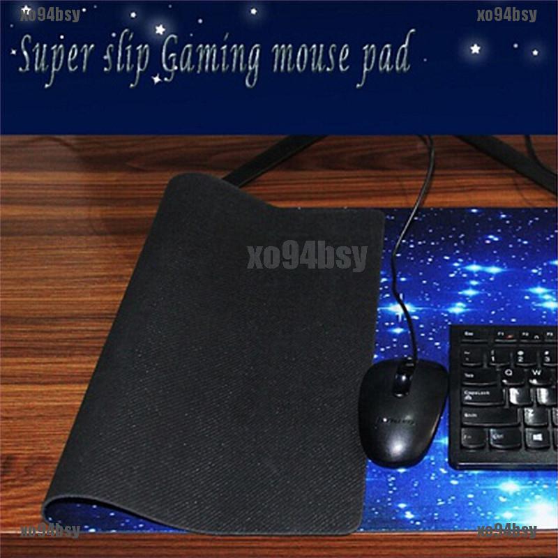 [xo94bsy]Economic Galaxy Anti-Slip Laptop Computer Gaming Large Mouse Pad Keyboa