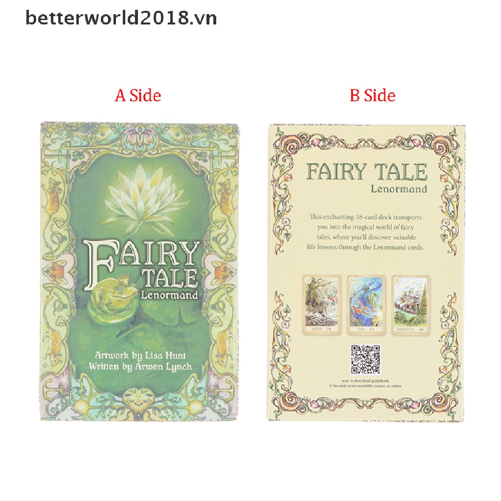 Bộ Thẻ Bài Tarot Fairy Tale Lenormand Oracle 2018