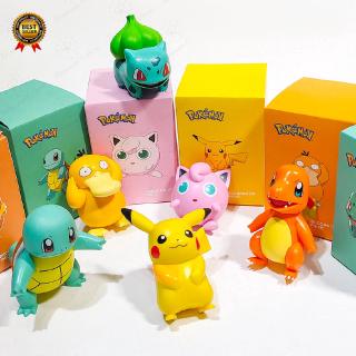 Tượng Mô Hình Nhân Vật Pikachu Hoạt Hình Bằng Nhựa PVC