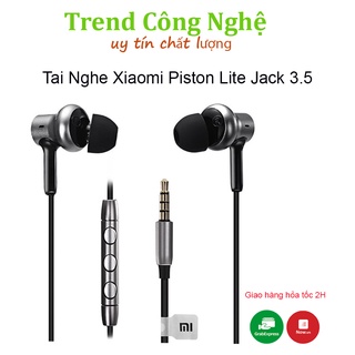 Tai nghe Xiaomi Piston Lite jack 3.5mm có mic âm thanh chất lượng - Tai Nghe Nhét  Xiaomi In-Ear Headphones | BH 6 Tháng