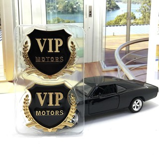 Bộ đôi Tem dán VIP xe hơi/ ô tô