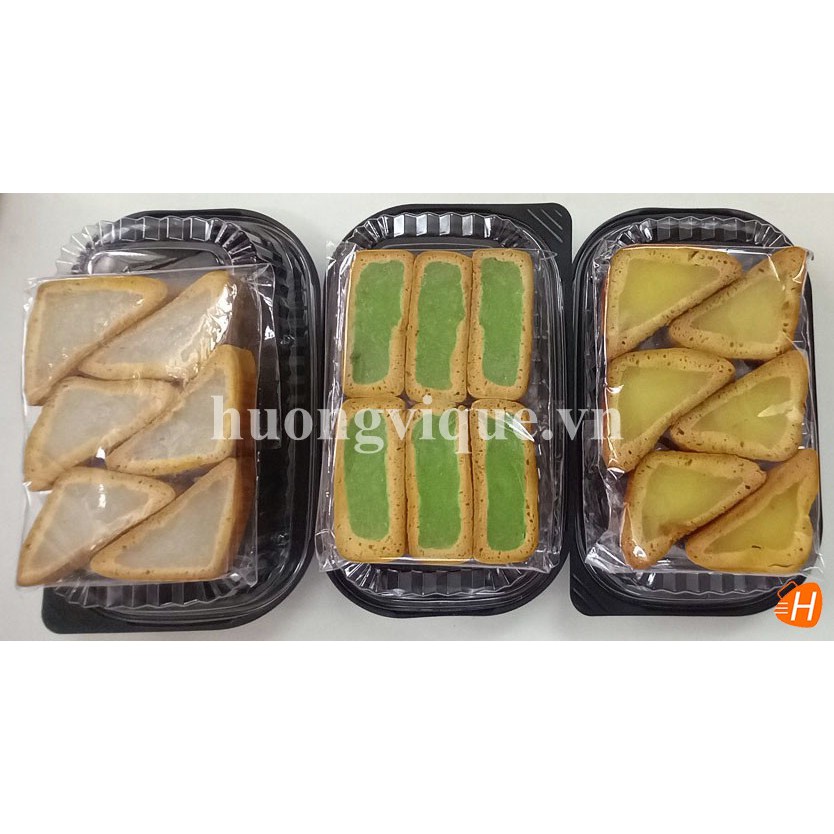 Bánh Xà Lam Bách Vị -  Hộp 18 Cái 2 Loại Nhân Riêng Biệt - Đặc Sản Bến Tre