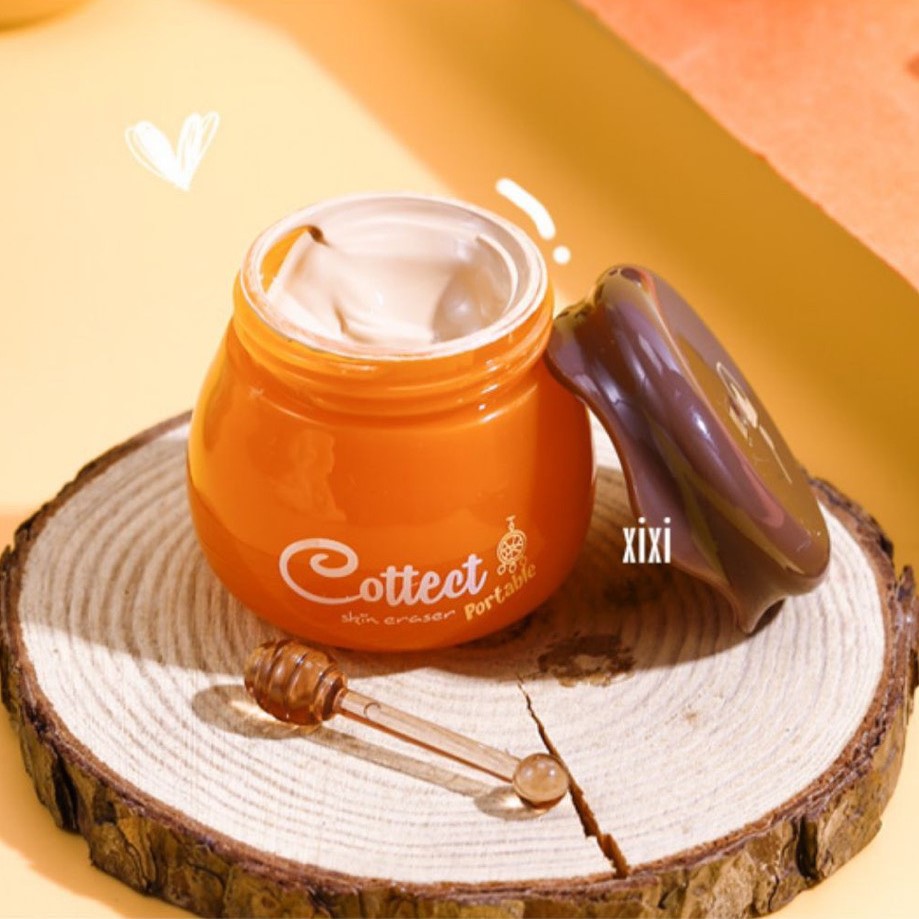 Kem nền dạng hũ XIXI che khuyết điểm tự nhiên mịn mướt Cottect Delicate Contouring Foudation XIXI22 | BigBuy360 - bigbuy360.vn