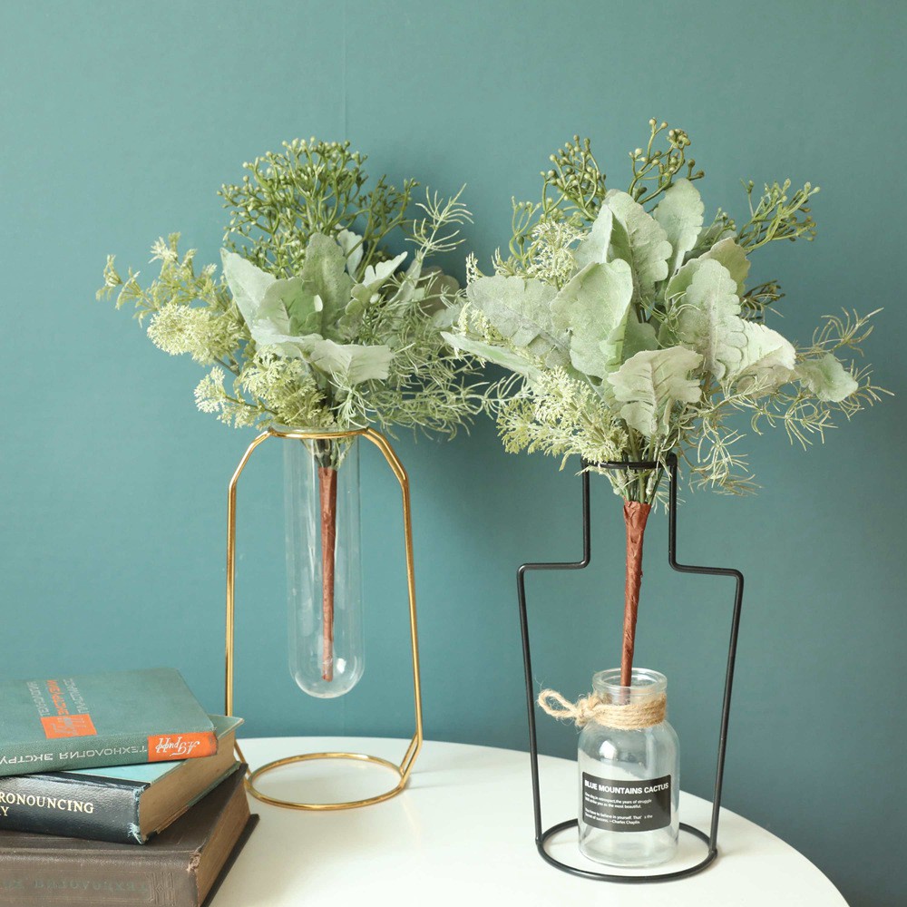 CONOPERY Nhánh lá bạch đàn nhân tạo dùng trang trí nhà cửa/ tiệc cưới DIy tiện lợi