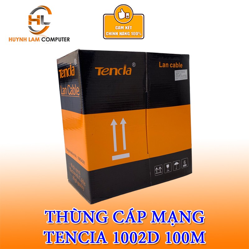 Cáp mạng Tencia CAT5E 1002D Thùng 100M