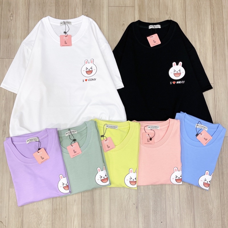 Áo thun BYS BROWN & CONY unisex đủ size M L XL XXL