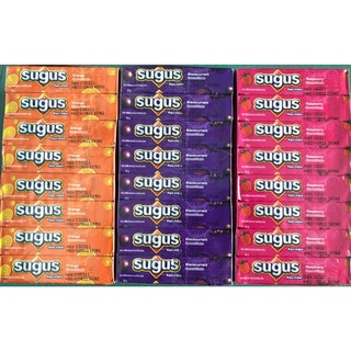 Kẹo mềm Sugus hương cam, dâu, nho thanh 30g