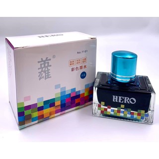 Mực Hero không lắng cặn, màu tươi sáng, nhanh khô