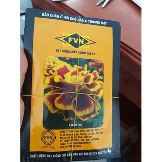 Hạt giống vạn thọ pháp lùn fr.marigold 140 fvn gói 100 hạt
