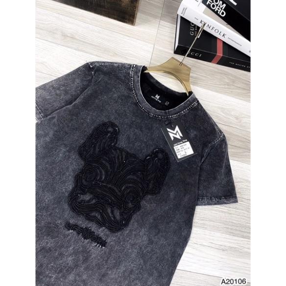 Áo Phông Nam Chữ Thêu Cao Cấp - Áo Phông Nam LifeWork Loang Chất Siêu Đẹp