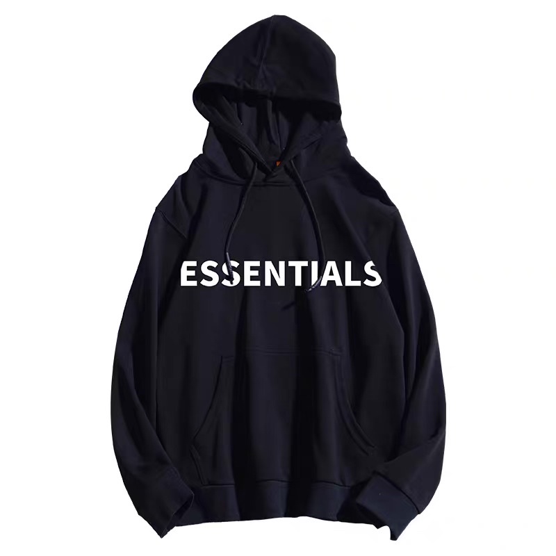 Áo Hoodie nỉ bông ESSENTINAL DH clothes -H1 - Áo nỉ có mũ nam nữ Form Rộng