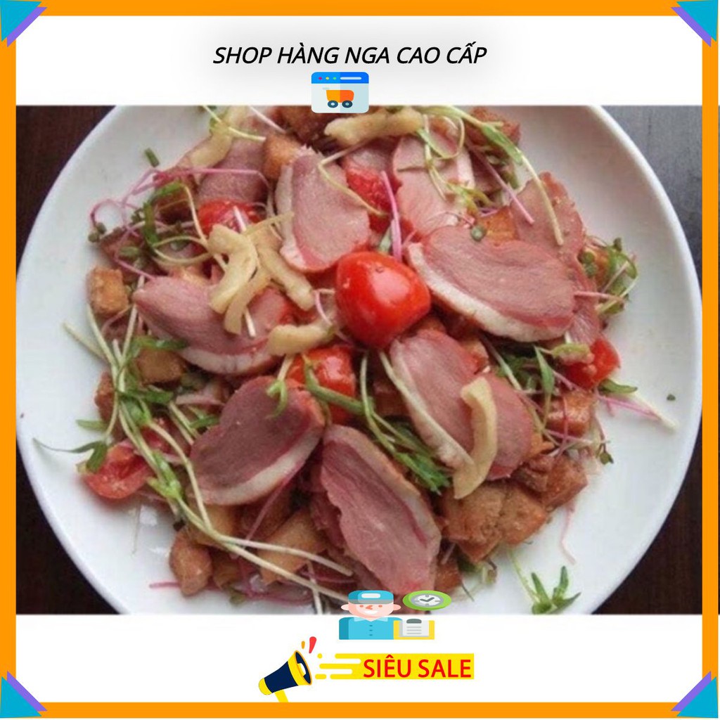 Lườn ngỗng hun khói Nga🇷🇺FREESHIP🇷🇺Đậm mùi hun khói