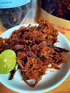 Thịt bò khô miếng
