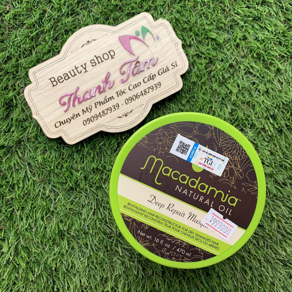 Combo tinh dầu Macadamia 100ml + Hấp Macadamia 470ml