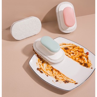 Mút bọt biển chà cọ rửa chén bát dĩa xoong nồi nhà bếp, giá 1 cái