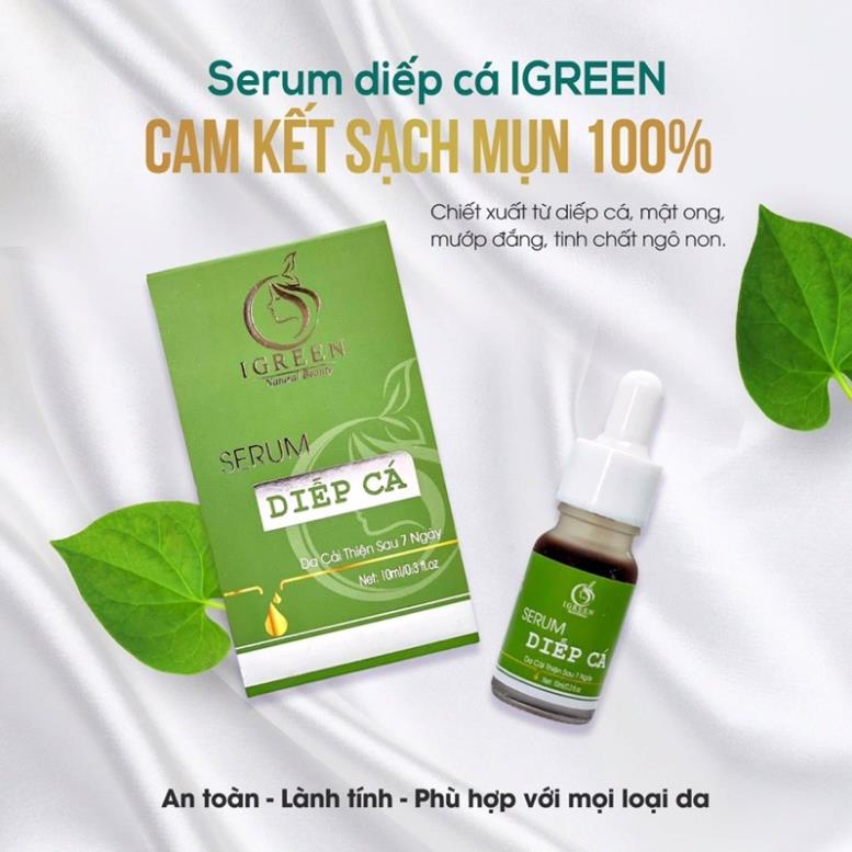 SERUM DIẾP CÁ GIẢM MỤN IGREEN