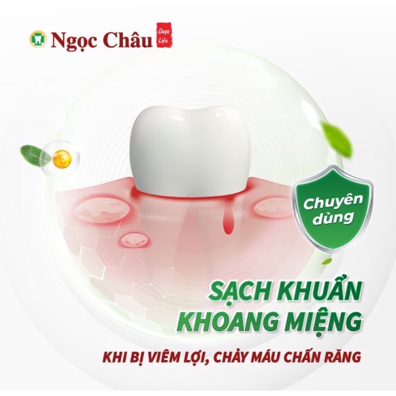 Nước súc miệng dược liệu Ngọc Châu loại mới ra