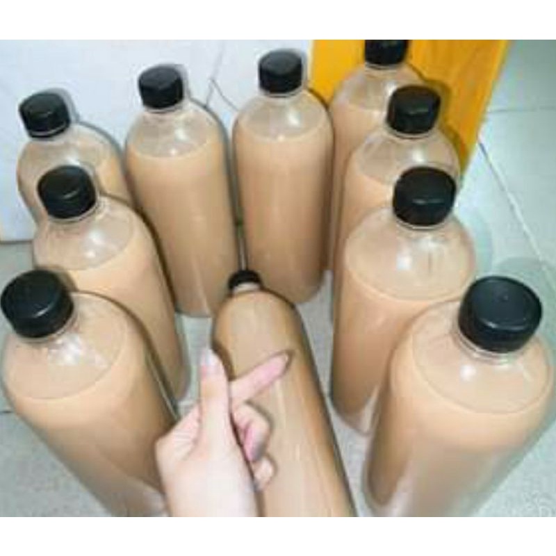 Trà sữa truyền thống nhà nấu đóng chai 1 lít 1000ml
