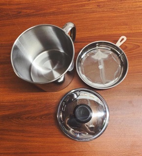 Ca lọc dầu inox