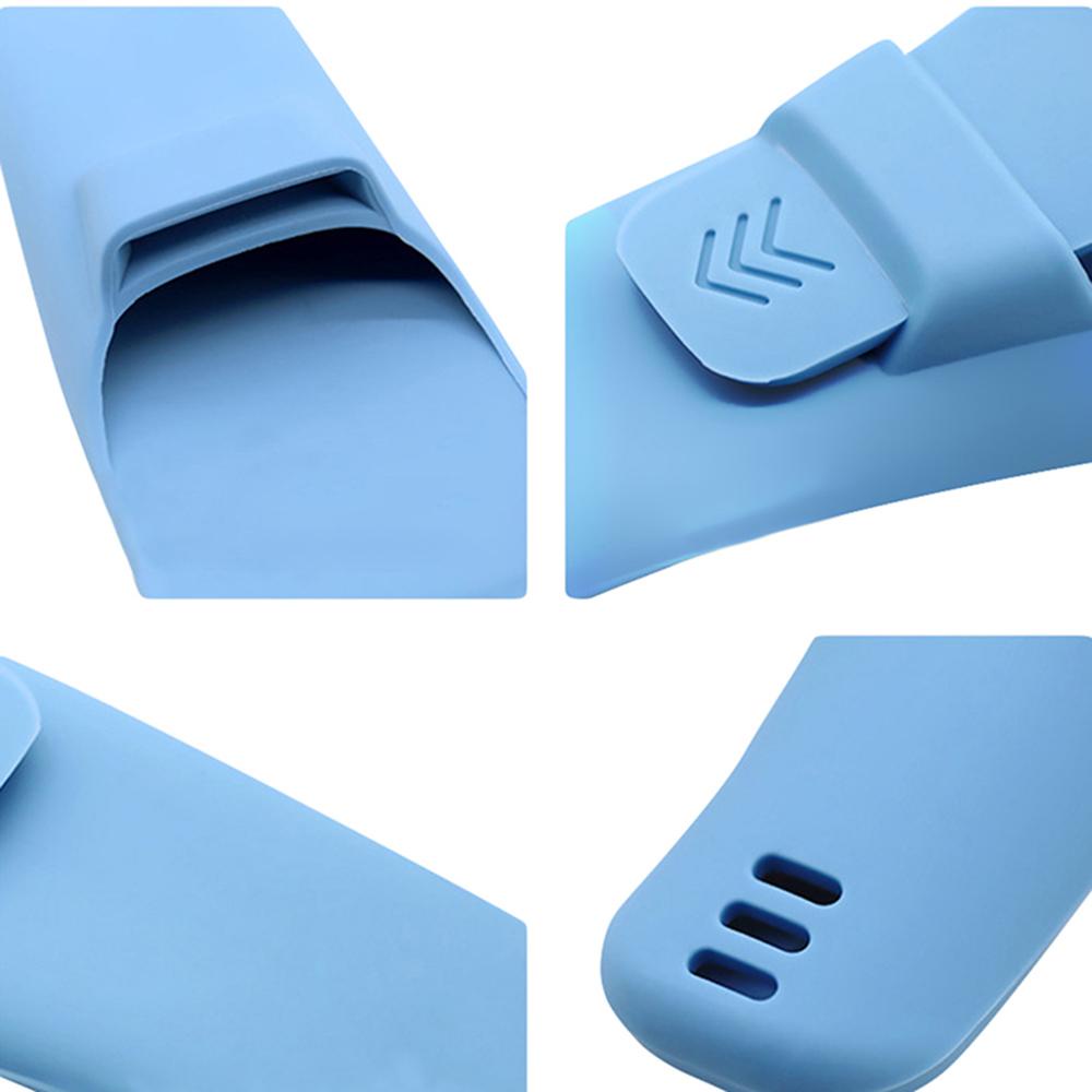 1 Hộp Đựng Dao Cạo Râu Bằng Silicon Chống Trầy Xước Tiện Dụng Mang Theo Du Lịch