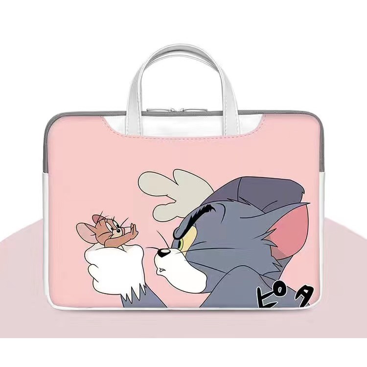 Túi đựng laptop chất liệu da PU chống nước chống sốc kích thước 13.3/14.1/15.6/17.3 Inch