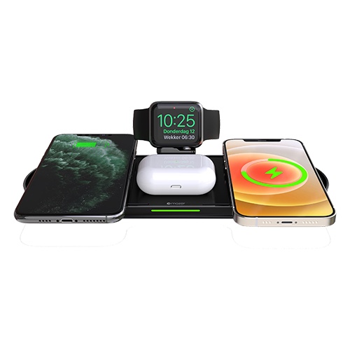 Đế Sạc Không Dây Mazer infinite Boost Mag DESK Quad 4-in-1 | BigBuy360 - bigbuy360.vn