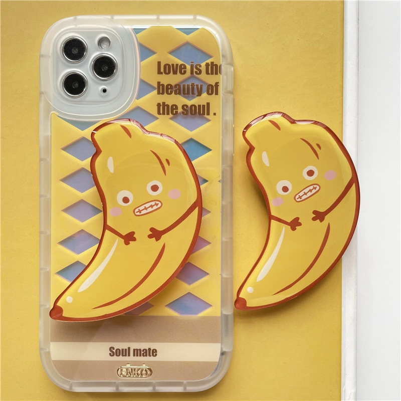 Giá đỡ điện thoại Chống điện thoại popsocket hình MÂY CHUỐI dễ thương