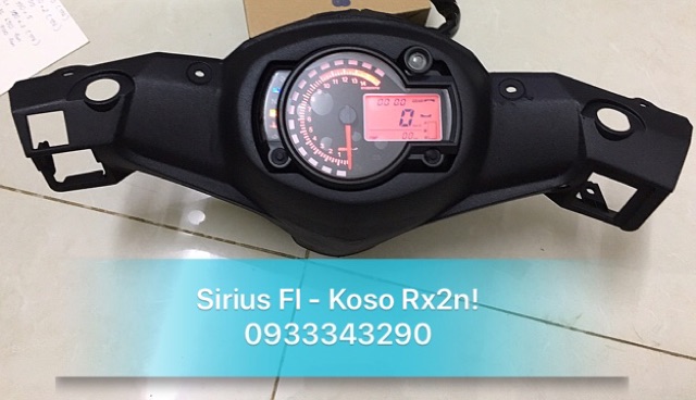 Trọn Bộ Bợ Cổ Sirius ( FI ) Chế Đồng Hồ KoSo RX2N !