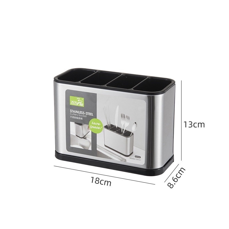 Ống cắm dao kéo đũa thìa inox cao cấp 2740